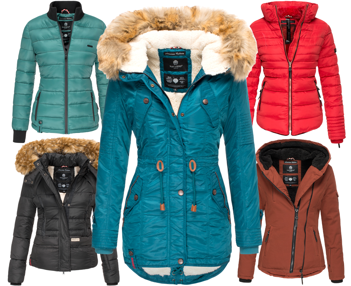 Parka Navahoo FVSH Sweety Mantel Winter Winterjacke eBay Jacke sehr warm Damen 2in1 |